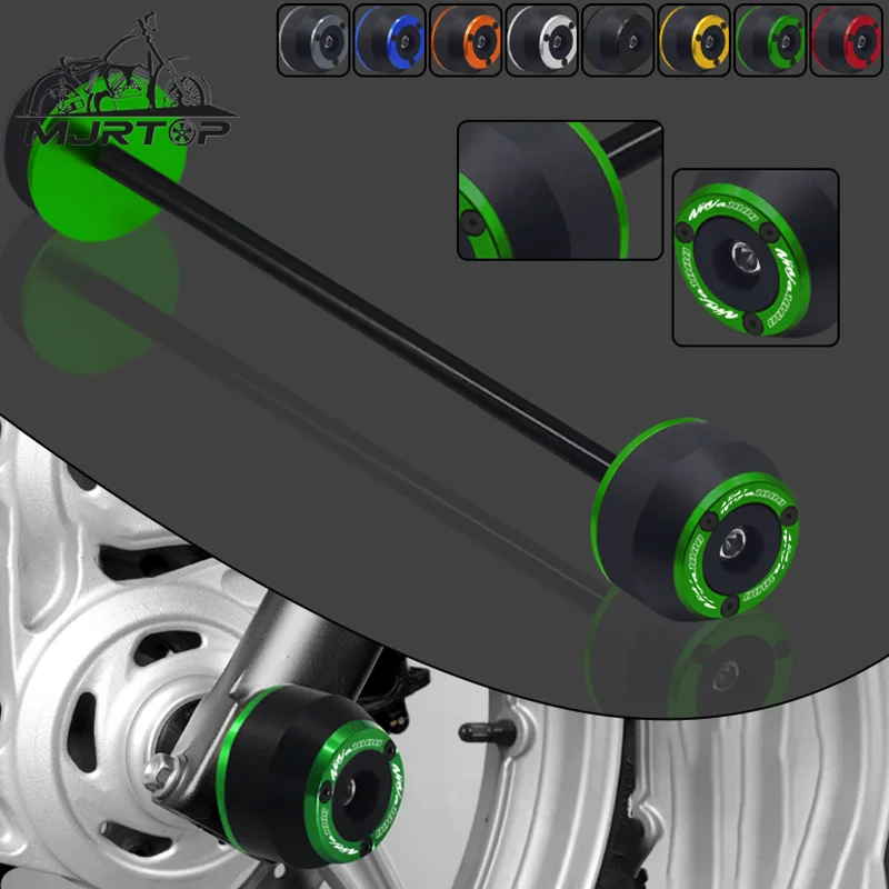 

Передняя и задняя оси мотоцикла CNC, слайдеры вилки, протектор колеса для Kawasaki NINJA 1000 Ninja1000 ninja1000 2011-2016