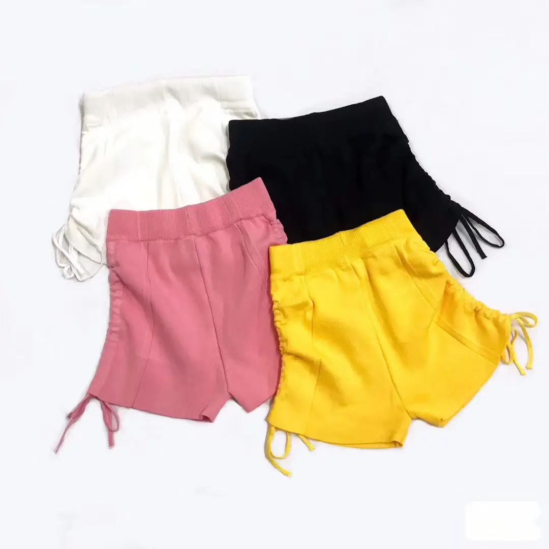 Short Pants for Women To Wear Knit Sexy Womens Shorts Mini Tight Skinny Booty Pink Outfits Vintage Streetwear Korean Style XL