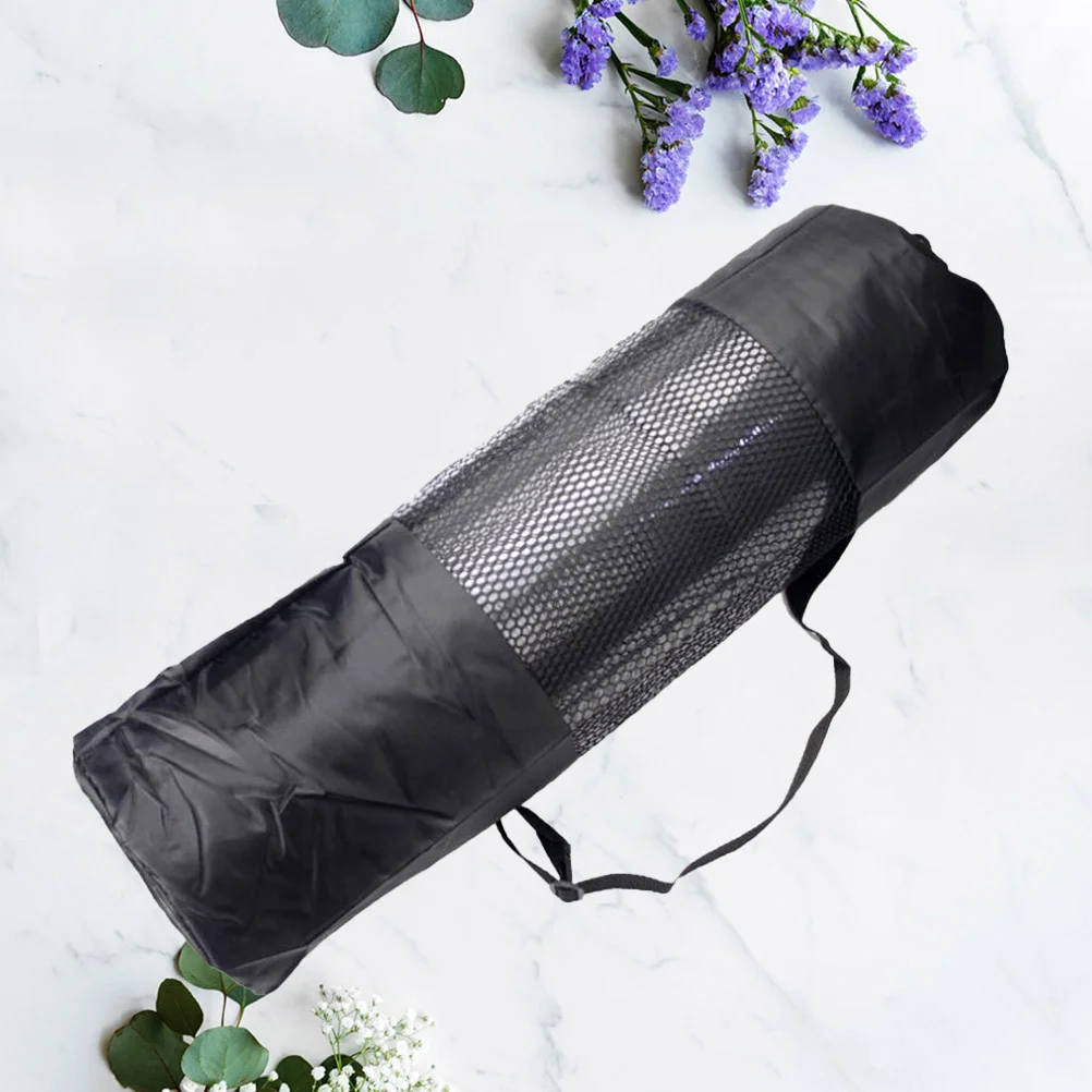 

2 Pcs Yoga Bag Exercise Fitness Carrier Mat Storage Duffel Bags for Traveling Duffle Sling Mesh