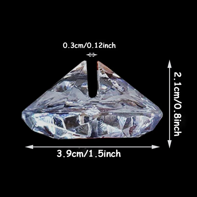 10/20pcs Diamond Acrylic Table Place Card Holder Crystal Number Name Card Stand Photo Clip Wedding Anniversary Party Decorations