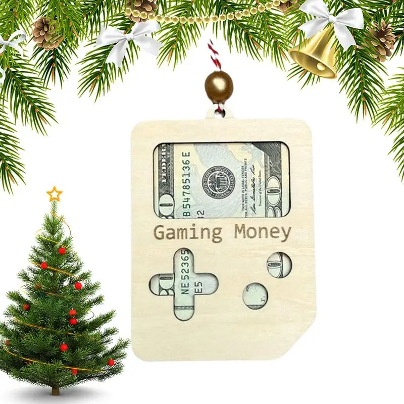 

Gas Can Christmas Ornament Funny Money Holder XMAS Tree Pendant Decoration Home Christmas Party Decoration 2023