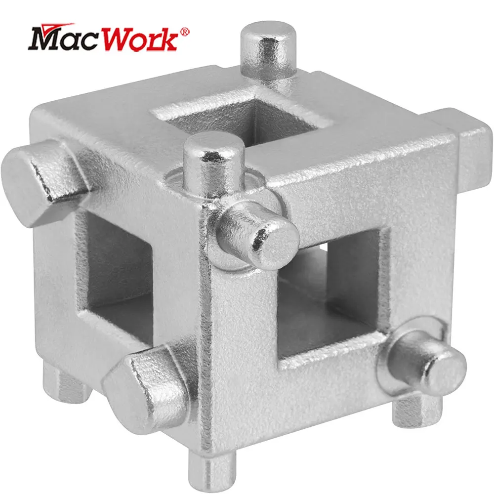 Macwork 3/8 "Dr. Disc Brake Pistone Spreader Tool Universal Vehicle Rear Drive Wind Back Cube Calliper Adapter