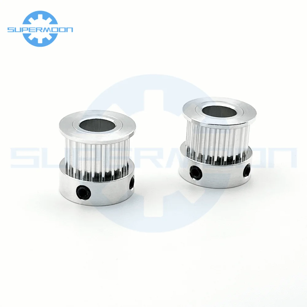 Description Picture 6 of itemHTD 3M 24 Teeth Timing Pulley Bore 5/6/6.35/8/10/12/12.7/14/15mm For Belt Width 10-25mm 24T Small Backlash Wheel Gear Pulley