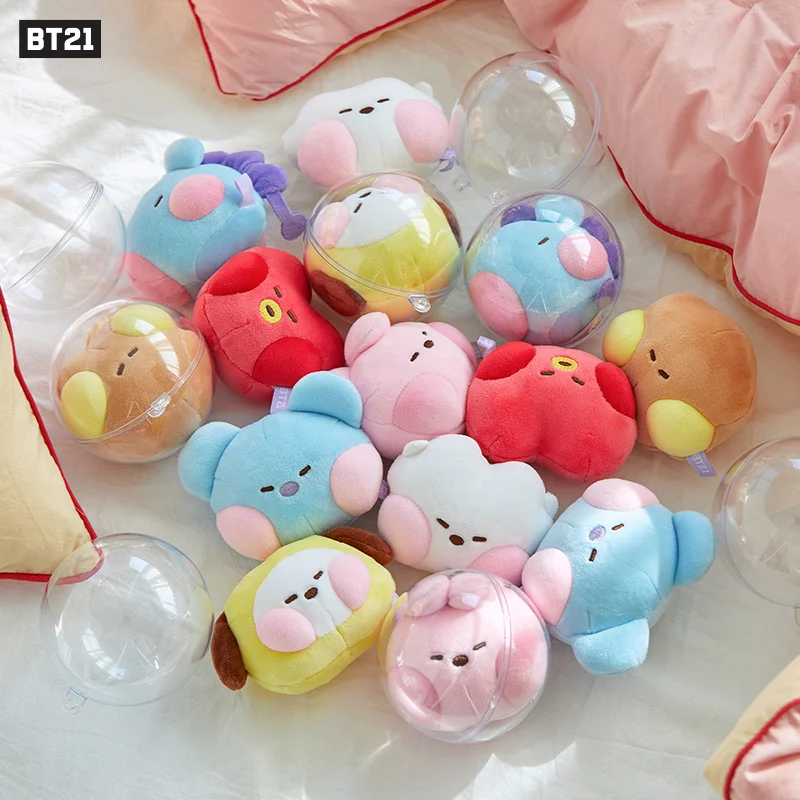 BT21 Minini Tatoon Shooky w/ Cooky Plush - Stuffed Animals & Plush