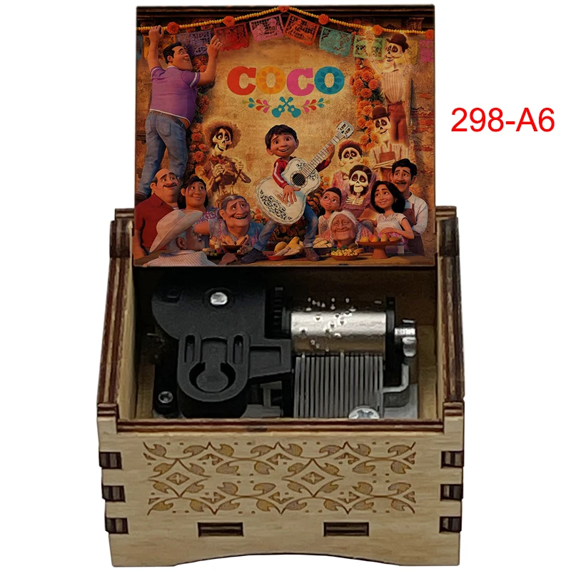 18-Tone 'Remember Me' Music Box - Elegant Room Decoration and Heartfelt Holiday Gift