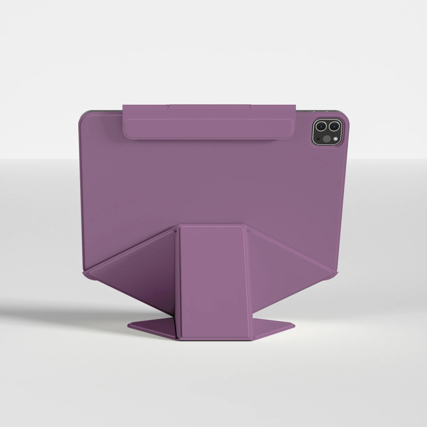 2024 Magnetic Back Smart Cover with Split Buckle and Anti-Bending Design