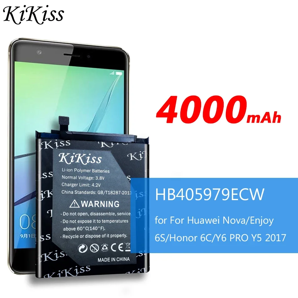 Phone Battery HB405979ECW for Huawei Honor 7A 6A 6C 8A 8S 9S Y5 Prime 2017 2018 Nova Nova Lite 2017 DRA-L01 DUA-L22