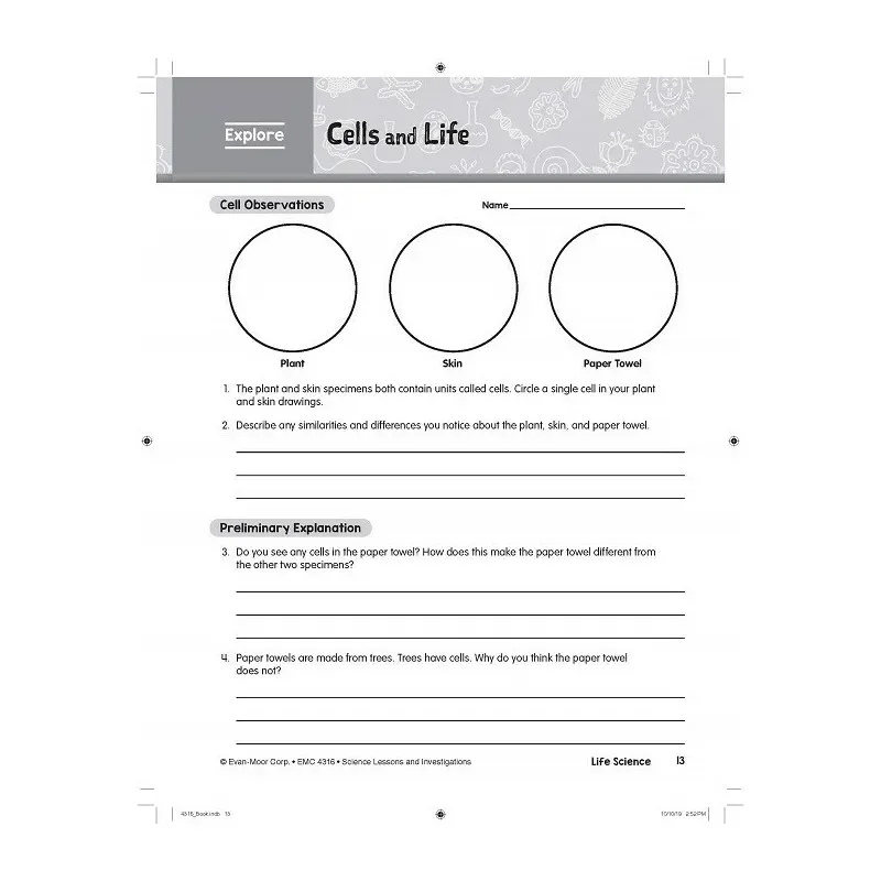 Grade 6 Science Workbook 3