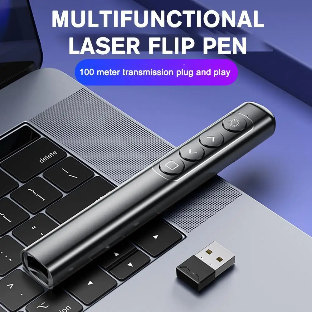 2-4ghz-wireless-presenter-red-laser-page-turning-pen-rf-volume-remote