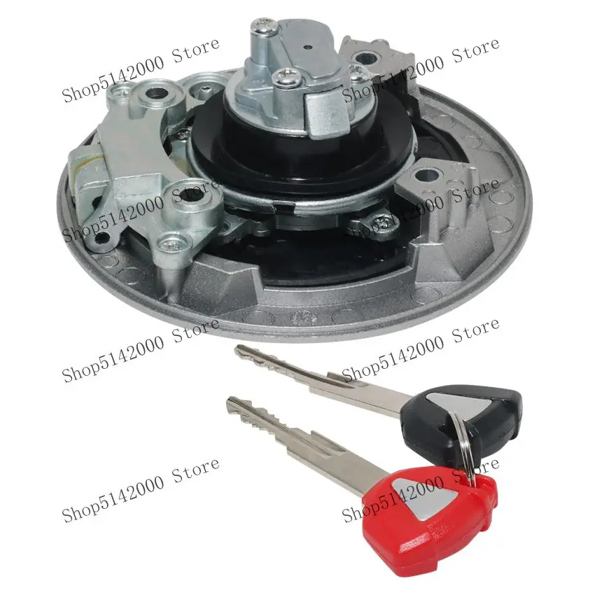 Motorcycle Fuel Gas Cap With Cover Key Tank For Kawasaki ZX