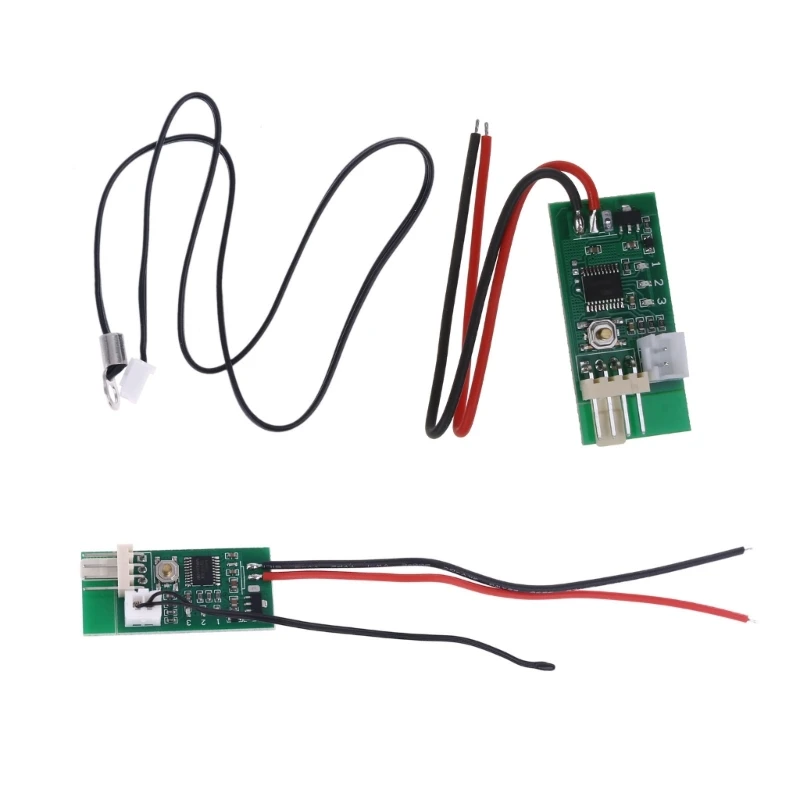 

4-wire 12V Computer for CASE Fan Speed Controller PC Chassis Temperature Control Module High-power PWM Speed Regulator