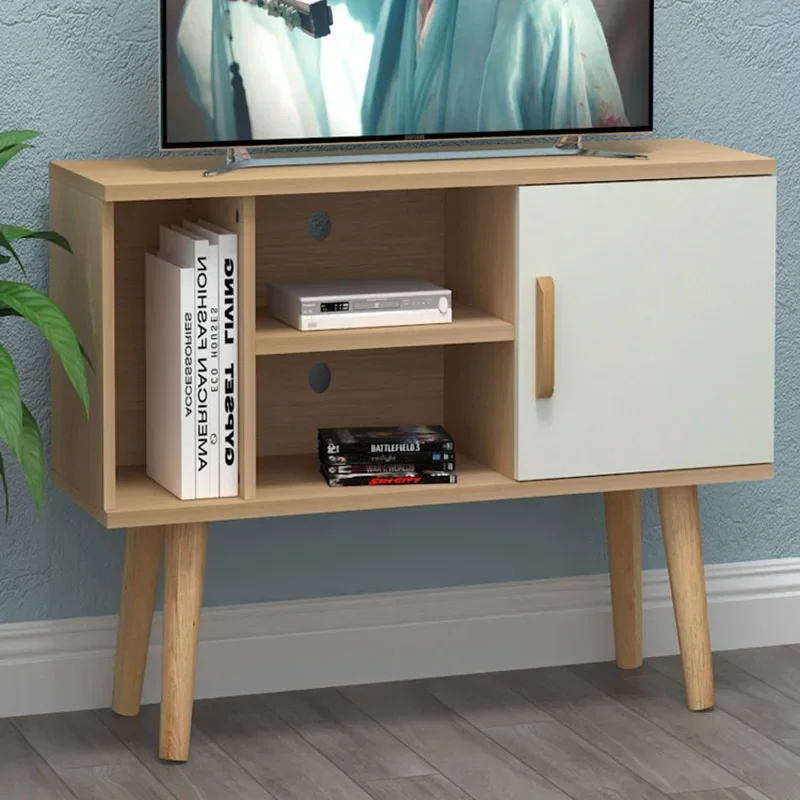 Soggiorno In Legno Mobile Tv Piede Pavimento Stile Scaffali Portatili Unità Tv Stand Storage Mueble Tv Moderno Mobili Mq50Ds