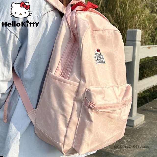 Hello Kitty Backpack Y2k Kawaii Mochila Bags Sanrio Fashion Backpacks New  Miniso Novelty Backpack Men Women Cute School Backpack - AliExpress