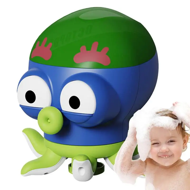 

Bath Toys For Toddlers Cartoon Rotating Shower Octopus Toy Spray Infant Bathtub Toy Kids Water Spray Toys For Bathroom Pool