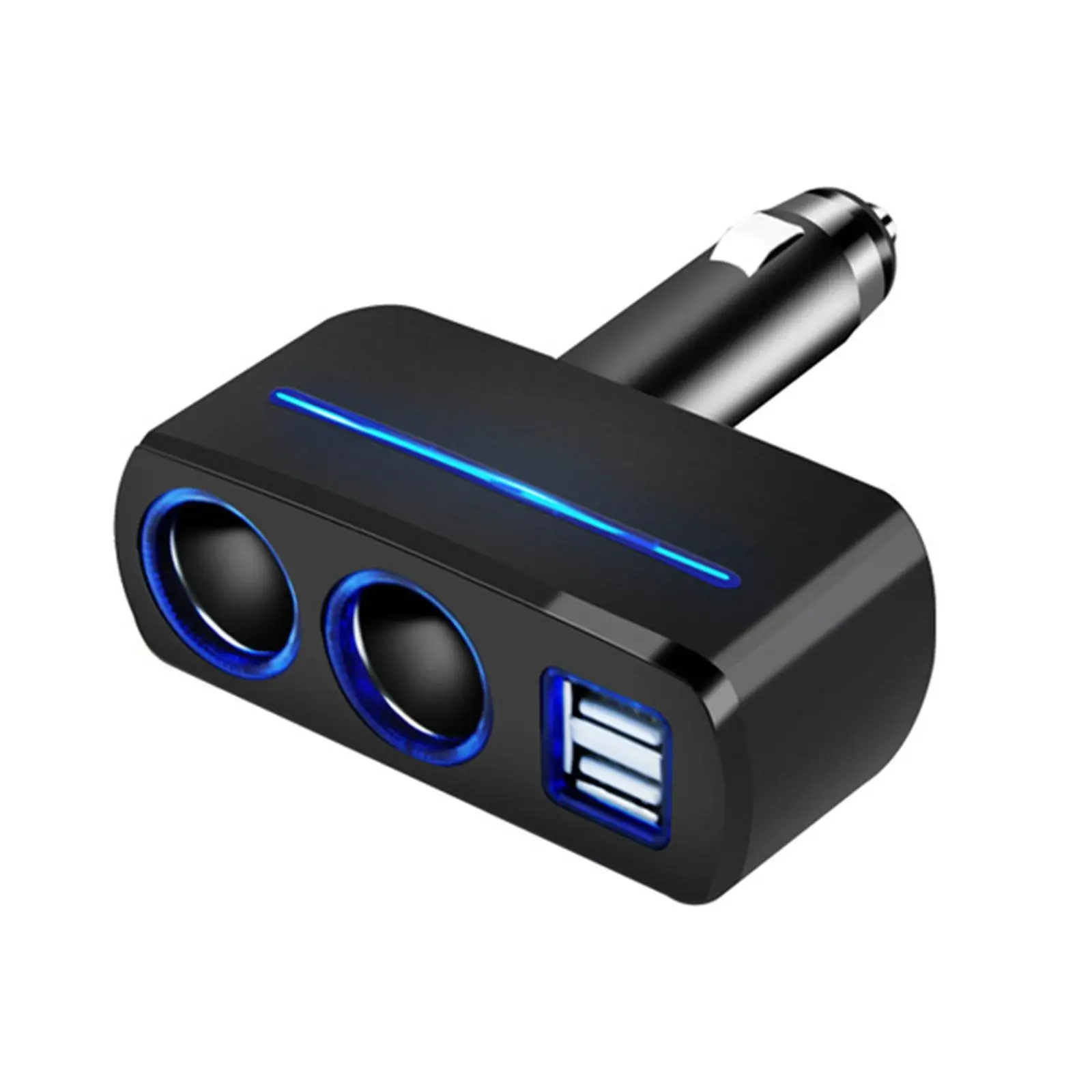 Universal Car Cigarette Lighter Socket Adapter Dual USB Double