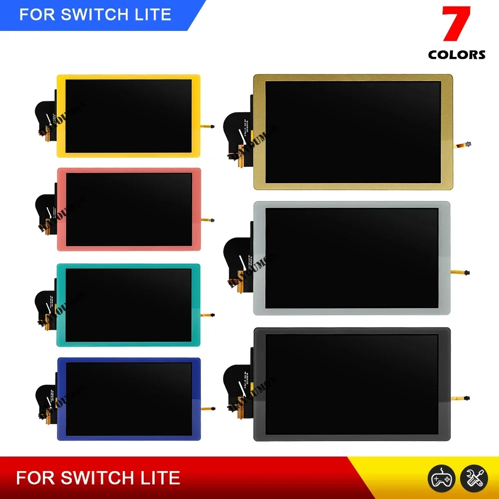 Premium 2-in-1 LCD Display with Touch Screen for Switch Lite - Full Assembly Replacement