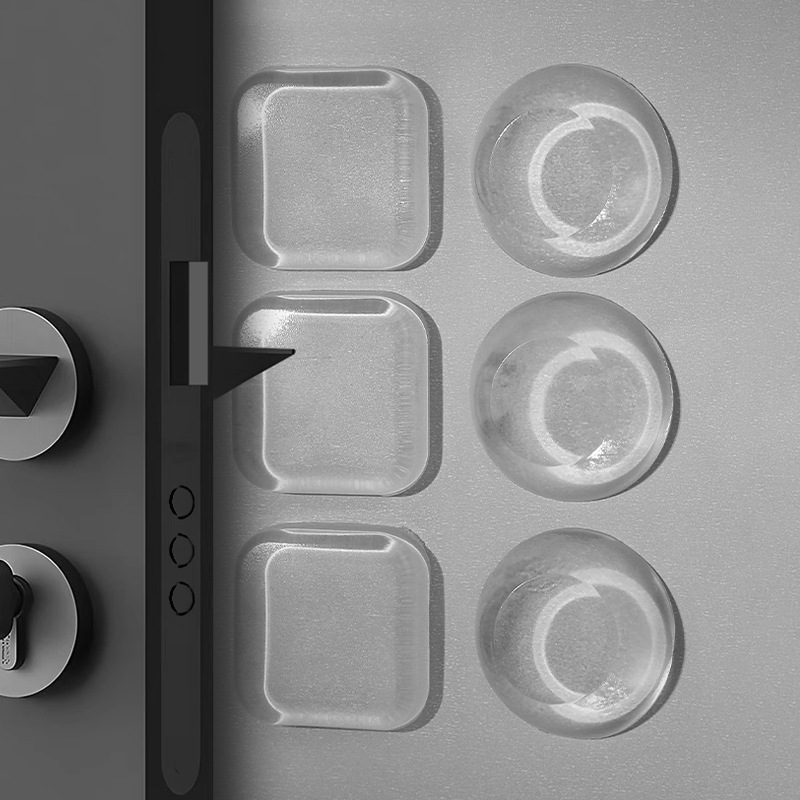 3660 Door Stickers Self-Adhesive Anti-Collision Cabinet Refrigerator Door Rea Mute Transparent Waterproof Sticker Wall Stickers