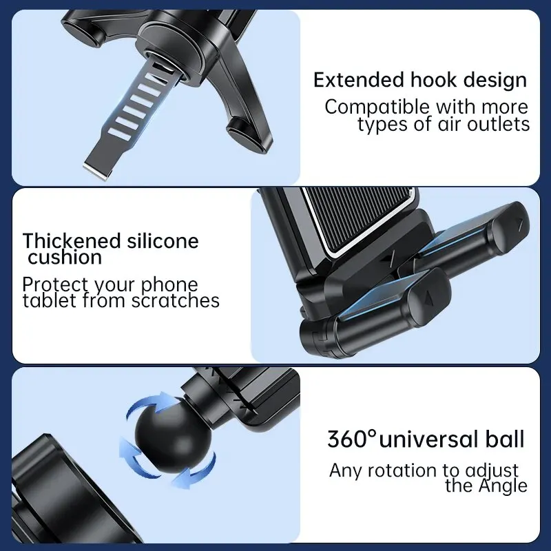 Car Air Vent Universa Holder Mount, Stand Compatible with 7" thumbnail 6