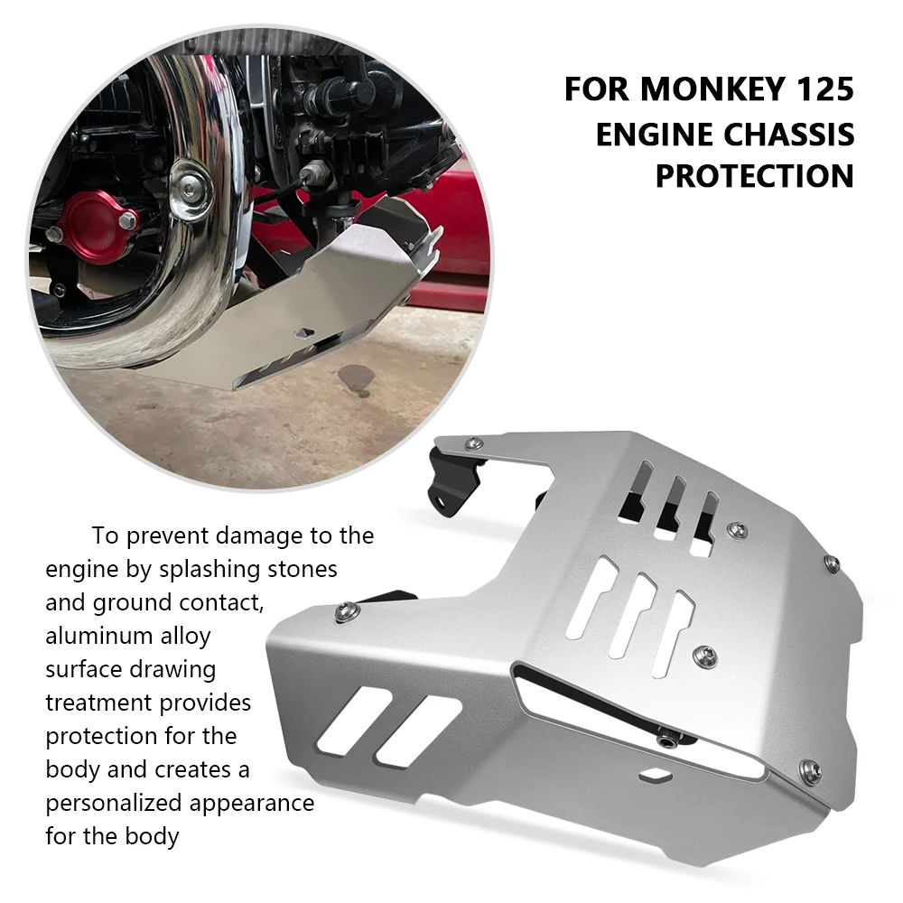 ForMONKEY1252021MotorcycleAccessoriesChassisPlatesGuardEngine