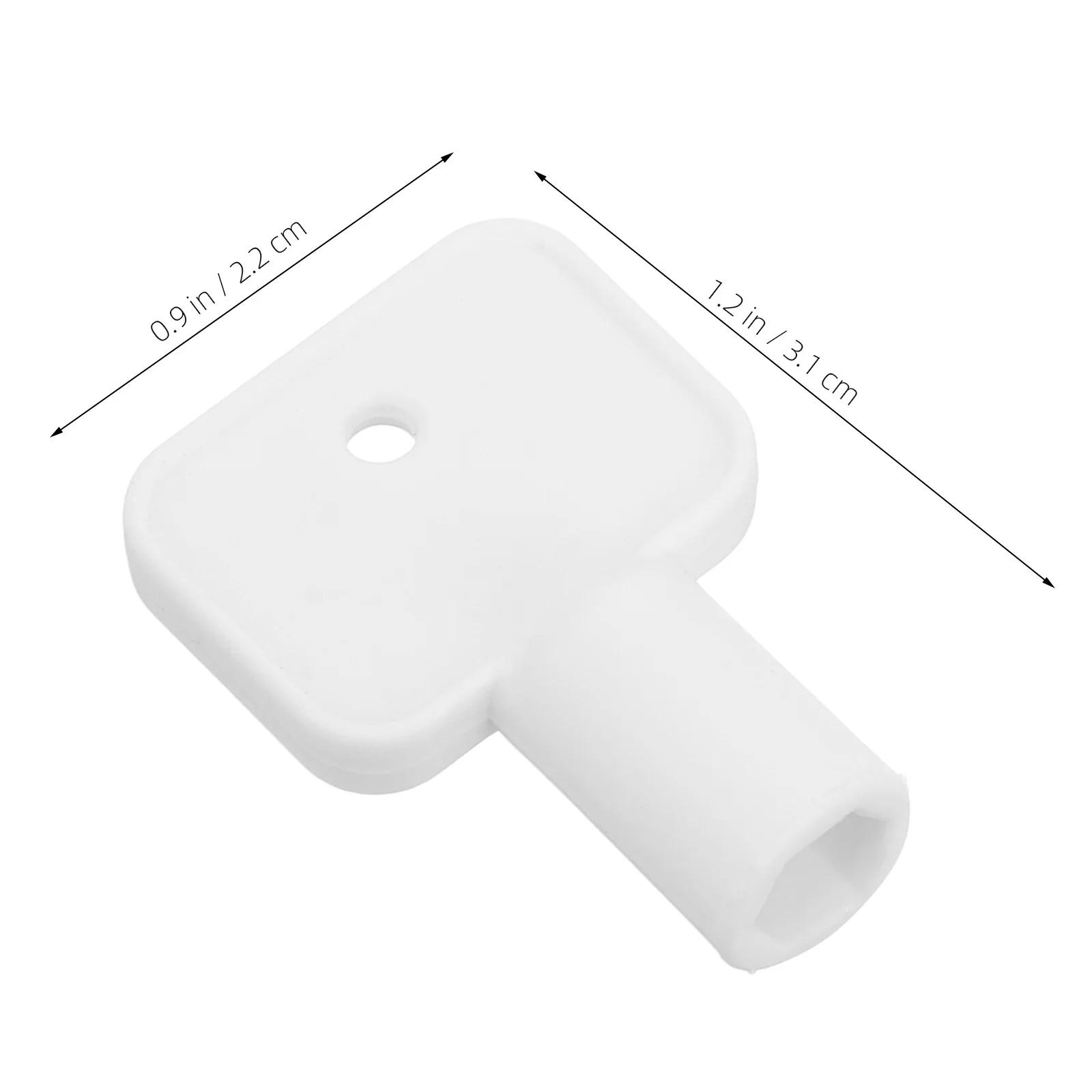 Plastic Paper Towel Dispenser Key Toilet Tissue Box Bathroom Hardware Replacement Commercial Public Restrooms Store