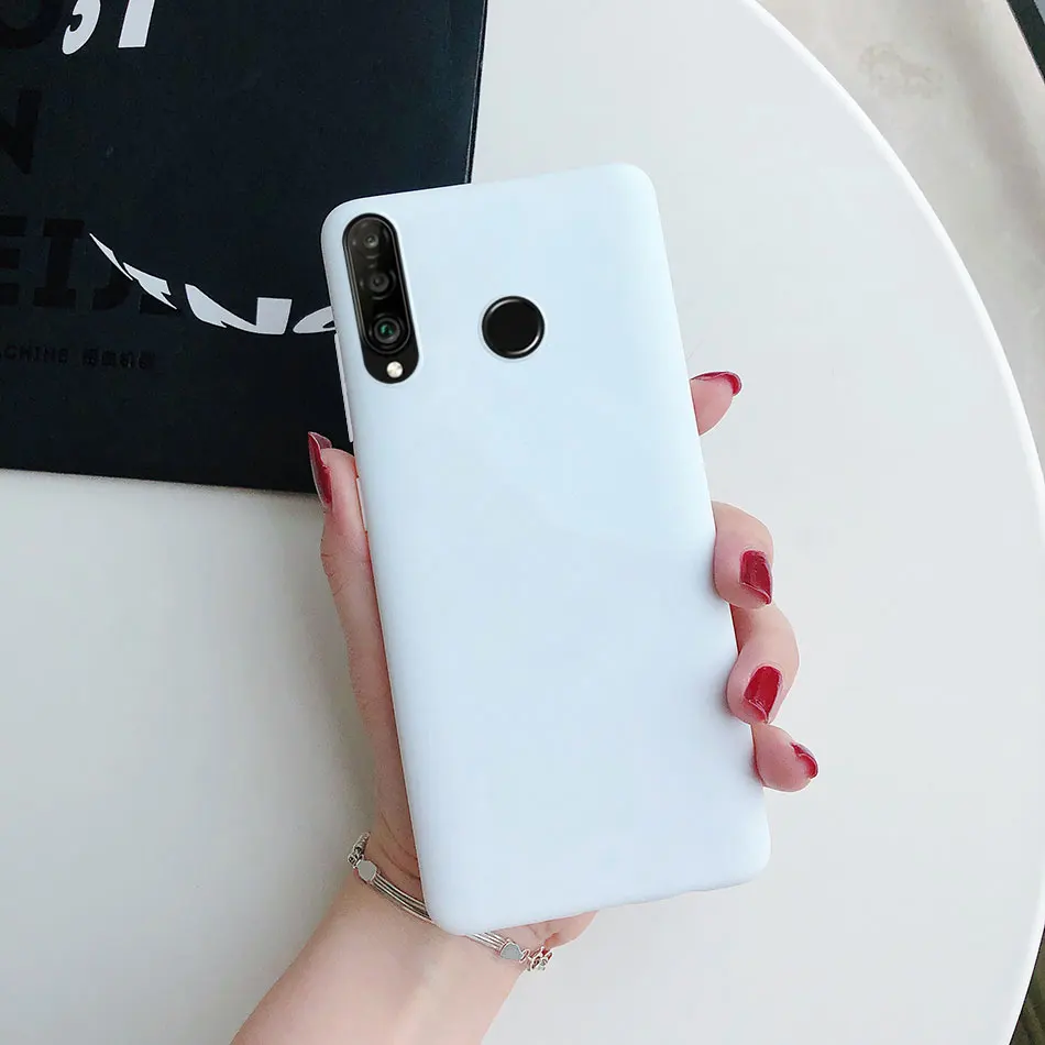 Matte Soft Silicone Phone Case - Stylish Protective Back Cover