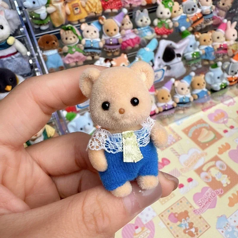 Sylvanian Families Anime Girl Child Toy Gift Sets Figures Girls Toys for Kids Calico Critters Ternurines Cute Small Baby 5