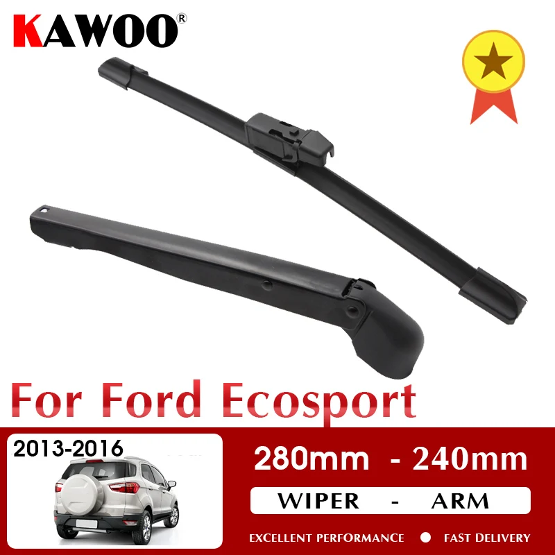 CarRearWiperBladesBackWindowWipersArmForFordForEcosport