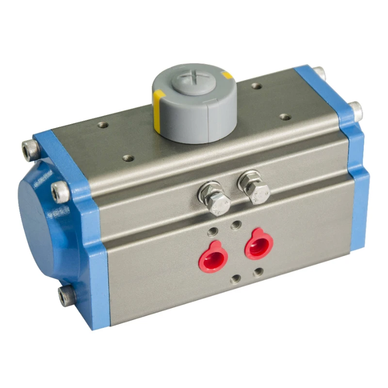 

Double Acting Spring Return Small Pneumatic Cylinder Actuator Pneumatic Rotary Actuator