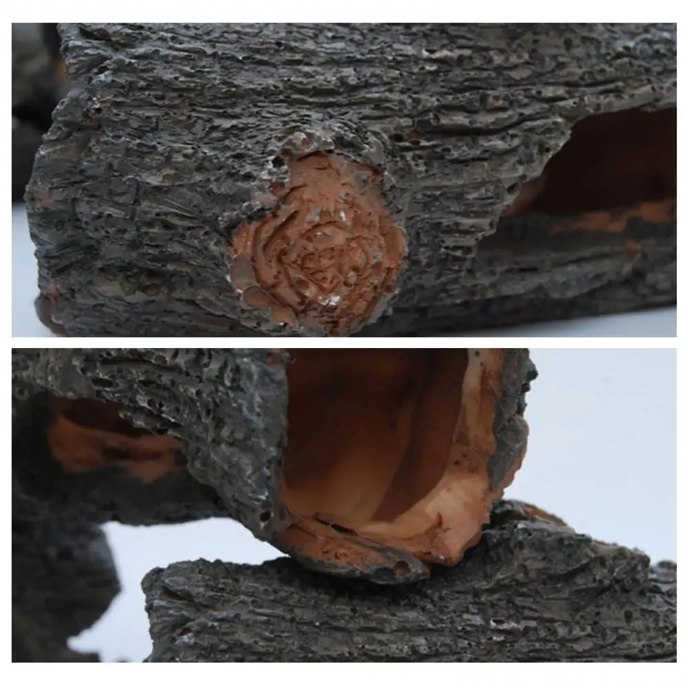 Aquarium Ornament Hollow Hole Log Tree Tunnel Cave Fish Tank Decoration Big Size Fish Tank Decorations Aquarium Accessories fish tank ornaments fish tank decorations aquarium ornaments mini landscape ornaments