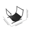 Firewood Rack for Fireplace Storage Metal Heavy Duty Curved Wood Rack Indoor 6