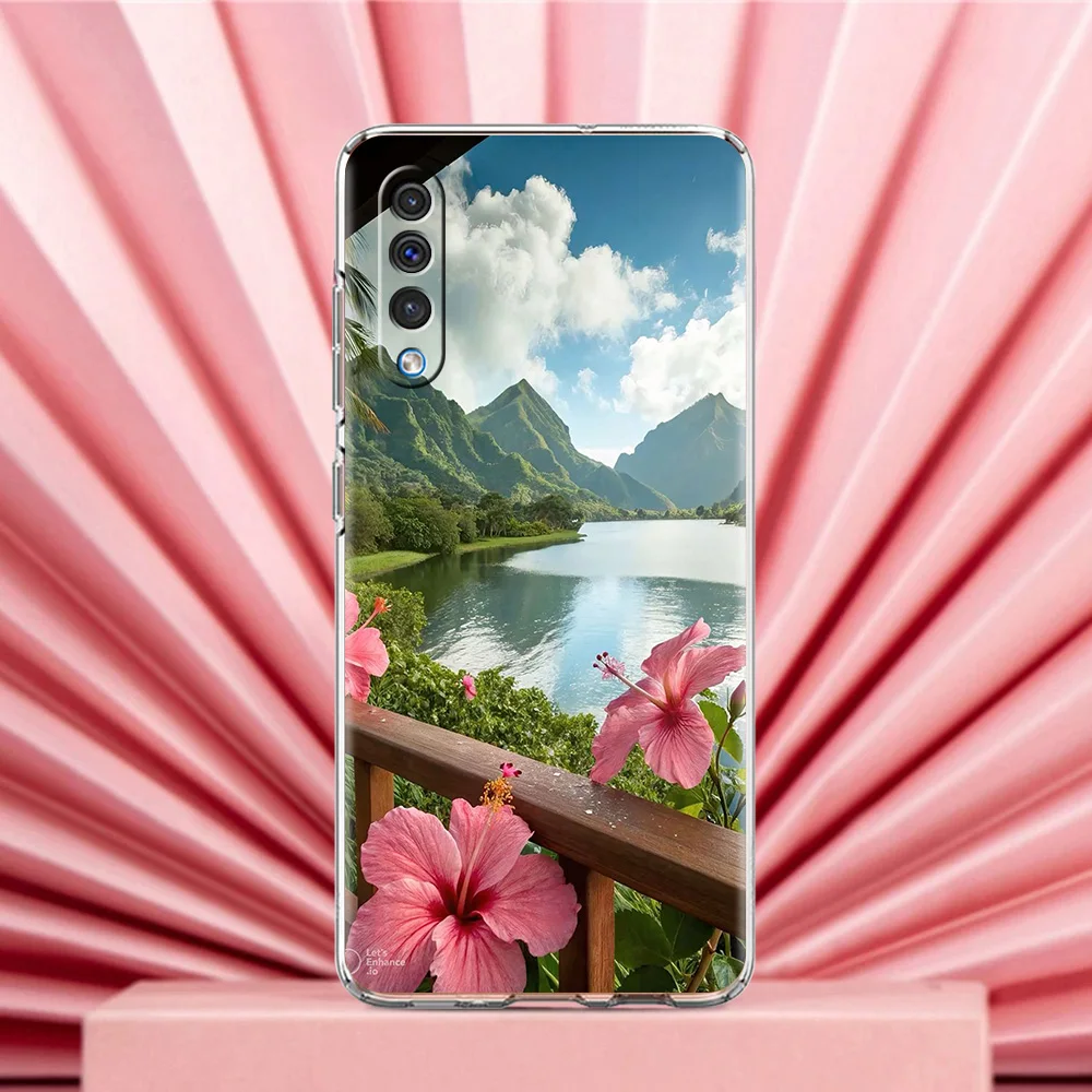 Lily Flower Print Phone Case Cover – Realistic Design