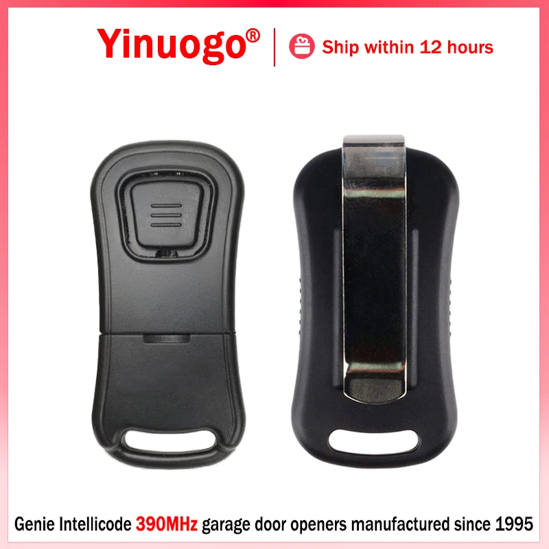 390Mhz Telecomando Apriporta Per Garage Per Genie Intellicode Porta A Ponte G1T-Bx 38501R Git-1 Git-2 Git-3 Gitr-3 Ocdtr-3 Ocdt