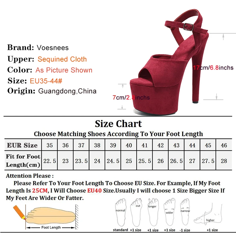 Sexy Suede Sandals Women 17cm Peep Toe Pole Dance Shoes Stripper Heels Nightclub Stiletto Catwalk Model High Heels Sandals Shoes