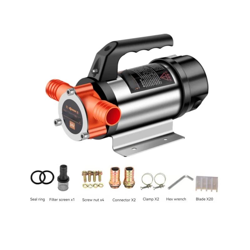 980 Вт вперед и назад Электрический насосный насос 50 л/мин самовсасывающий насос DC дизельный/Водяной насос топливный Диспенсер 12 В/24 В/220 В