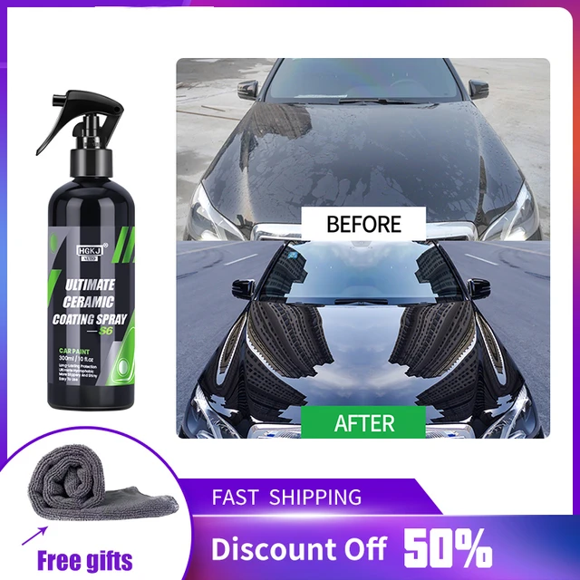 100ML 3 in 1 High Protection Quick Car Coating Spray, Plastic Parts  Refurbish Agent, Quick Coat Car Wax Polish Spray - Cdiscount Auto