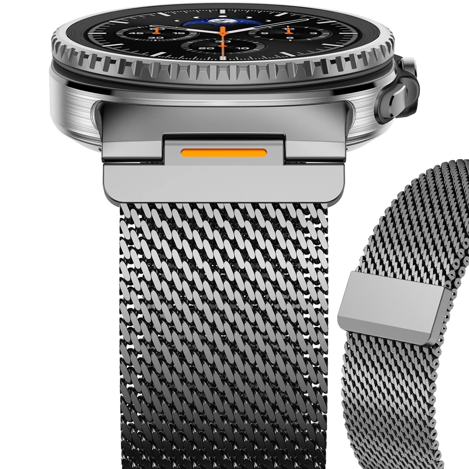 Stainless Steel Milanese Strap - Classic Metal Magnetic Bracelet