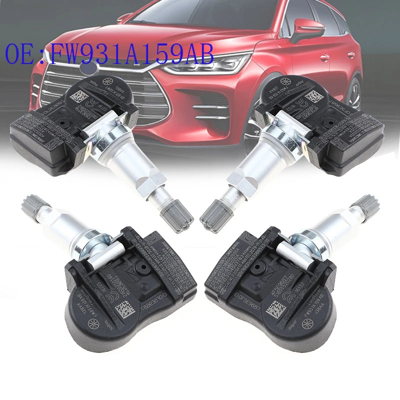 garage parking sensor 4 PCS Tire Pressure Sensor For Land Rover Discovery Freelander Range Rover FW931A159AB LR058023, LR031712, LR066378 433MHZ car reverse sensor