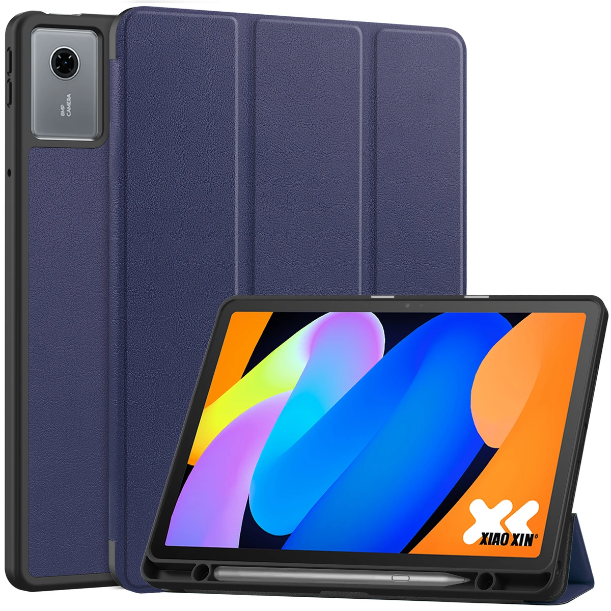 Coque For Lenovo Idea Tab 11 TB336FU Case With Pen Holder Magnetic Leather Fold Smart Cover For Xiaoxin Pad 11 2025 TB335FC Case — view 2