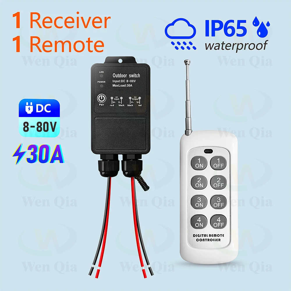 1 Receiver 1 Remote