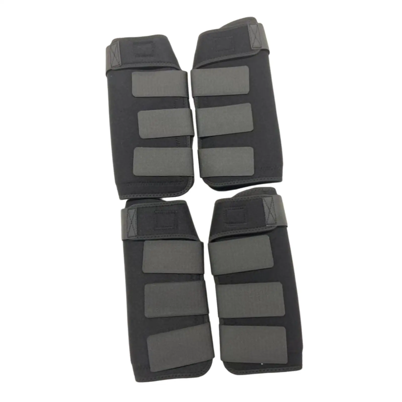 4x Neoprene Horse Boots Leg Protection Wraps Shockproof Protector Gear for Jumping Training Riding Equestrian Equipment