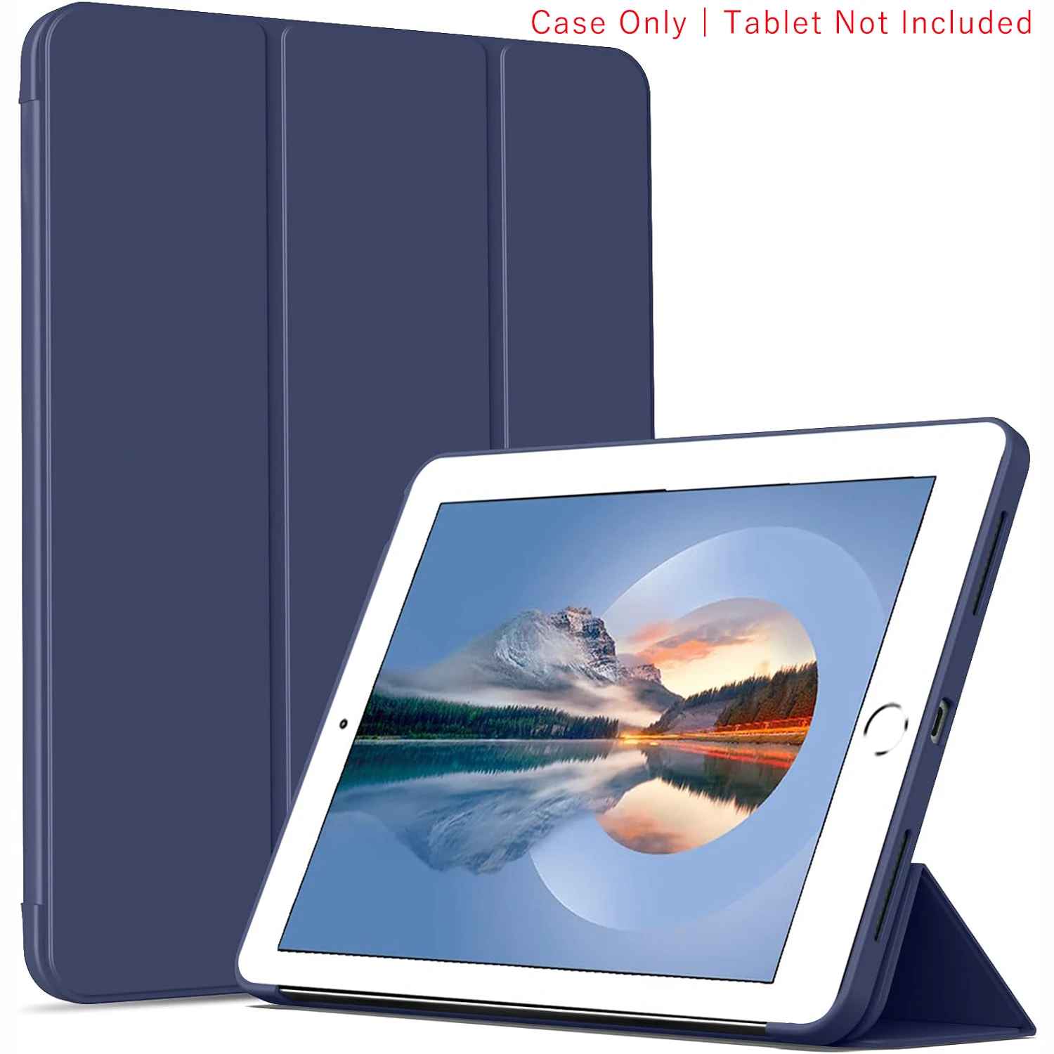 Premium Tri-fold Magnetic PU Leather Protective Tablet Case – Elegant Flip Stand Cover