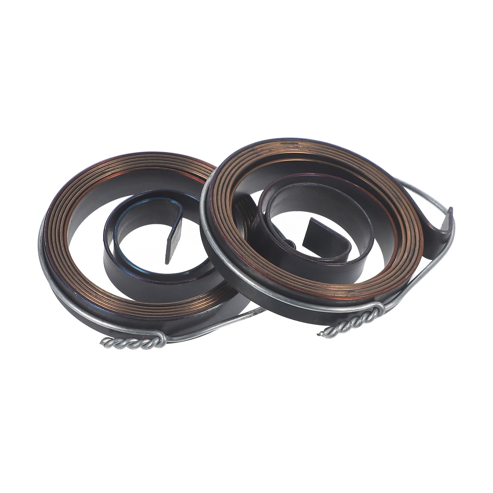 

2 Pcs Accessories Return Drill Press Quill Feed Coil Springs Assembly Tools Steel Parts