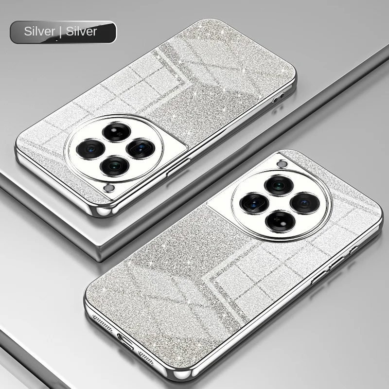 Sleek Soft TPU Bling Glitter Slim Protective Back Cover Case