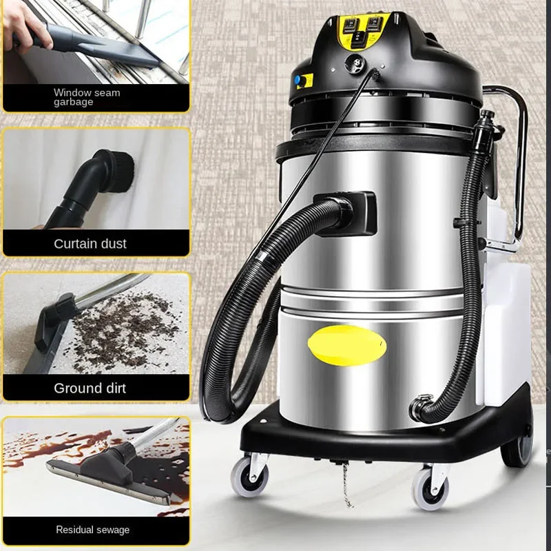 CommercialVacuumCleaner60L30LHouseholdCleaner19KPaWetDry