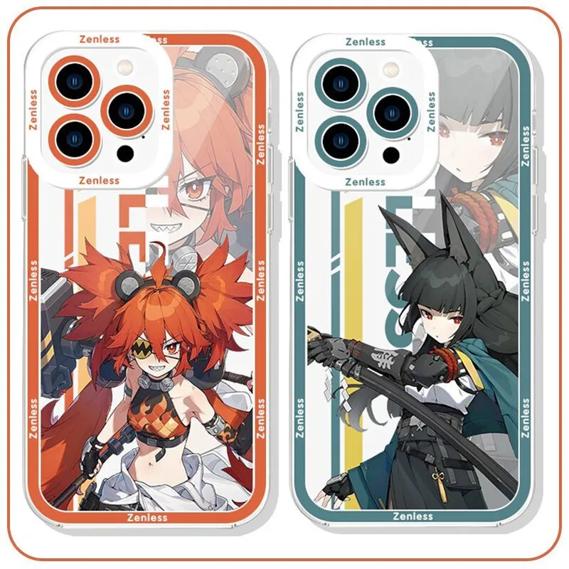 Zenless Zone Zero Clear Soft Phone Case Cover