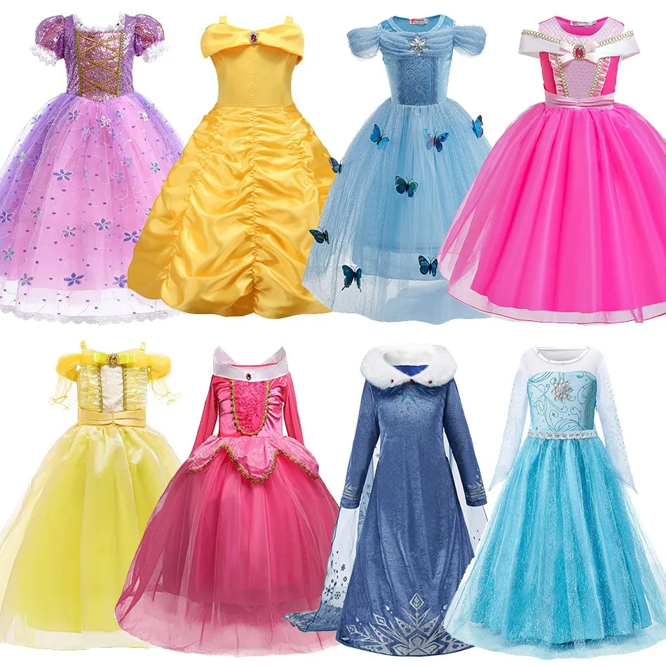 Girls Princess Costume Dress 1