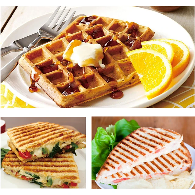 Waffle Maker Household Bread Maker Pancake Maker Mini Baking Cake Waffle  Maker Sandwich Breakfast Machine 2022 - AliExpress