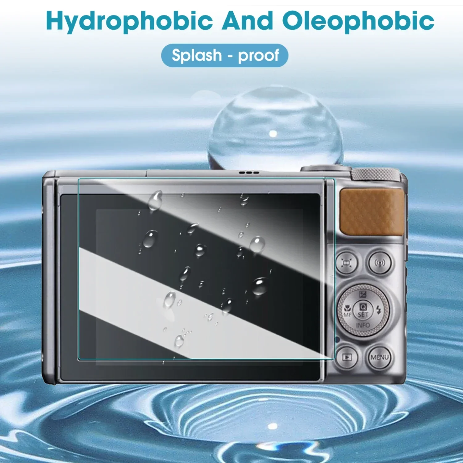 3 Pièces Anti Reflet Protection Ecran Verre Pour Canon EOS 2000D Film