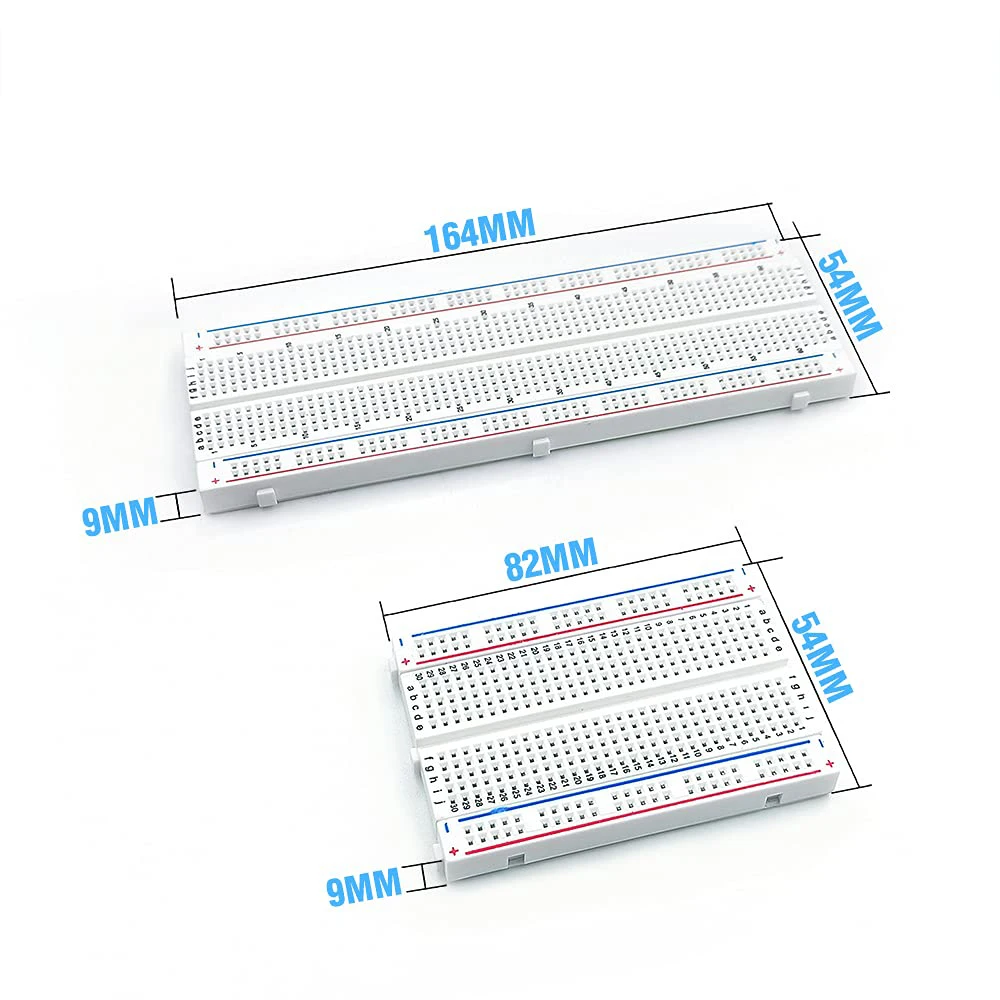 Solderless Breadboard 1pc 830 Point 400 Point For Proto Shield Distribution Connecting Blocks