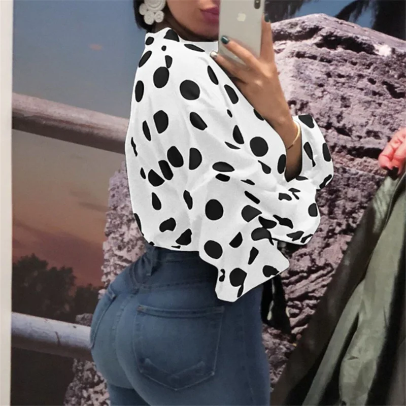 Рисунок 2 - Блузка женская в горошек